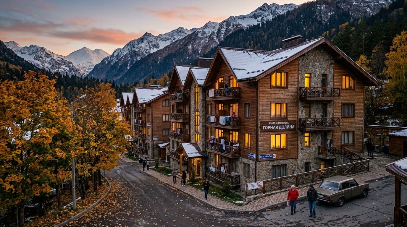 Олимпийская деревня 1100 и ski-in/ski-out: что это значит на практике