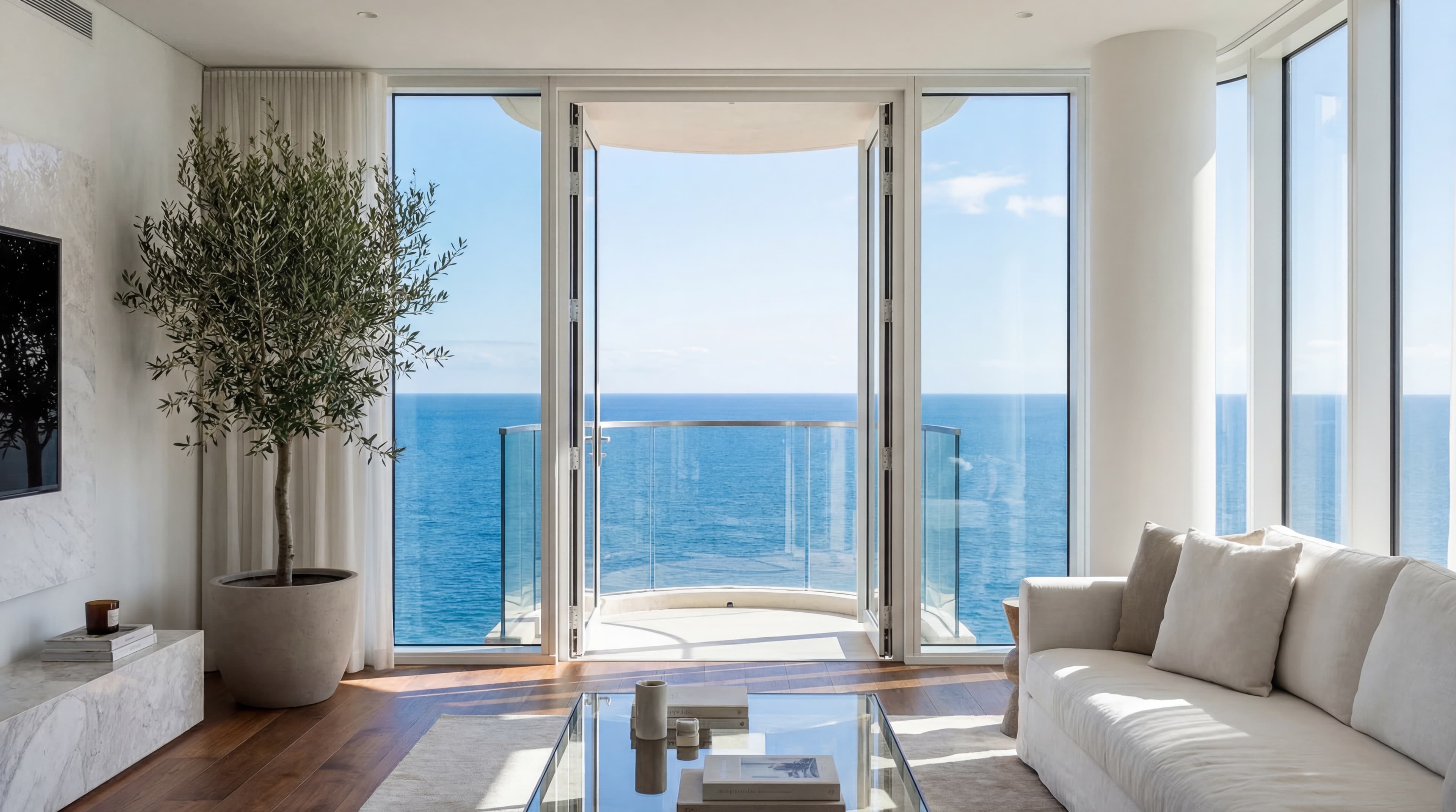 2-комн. квартира с видом на море, 64 м²