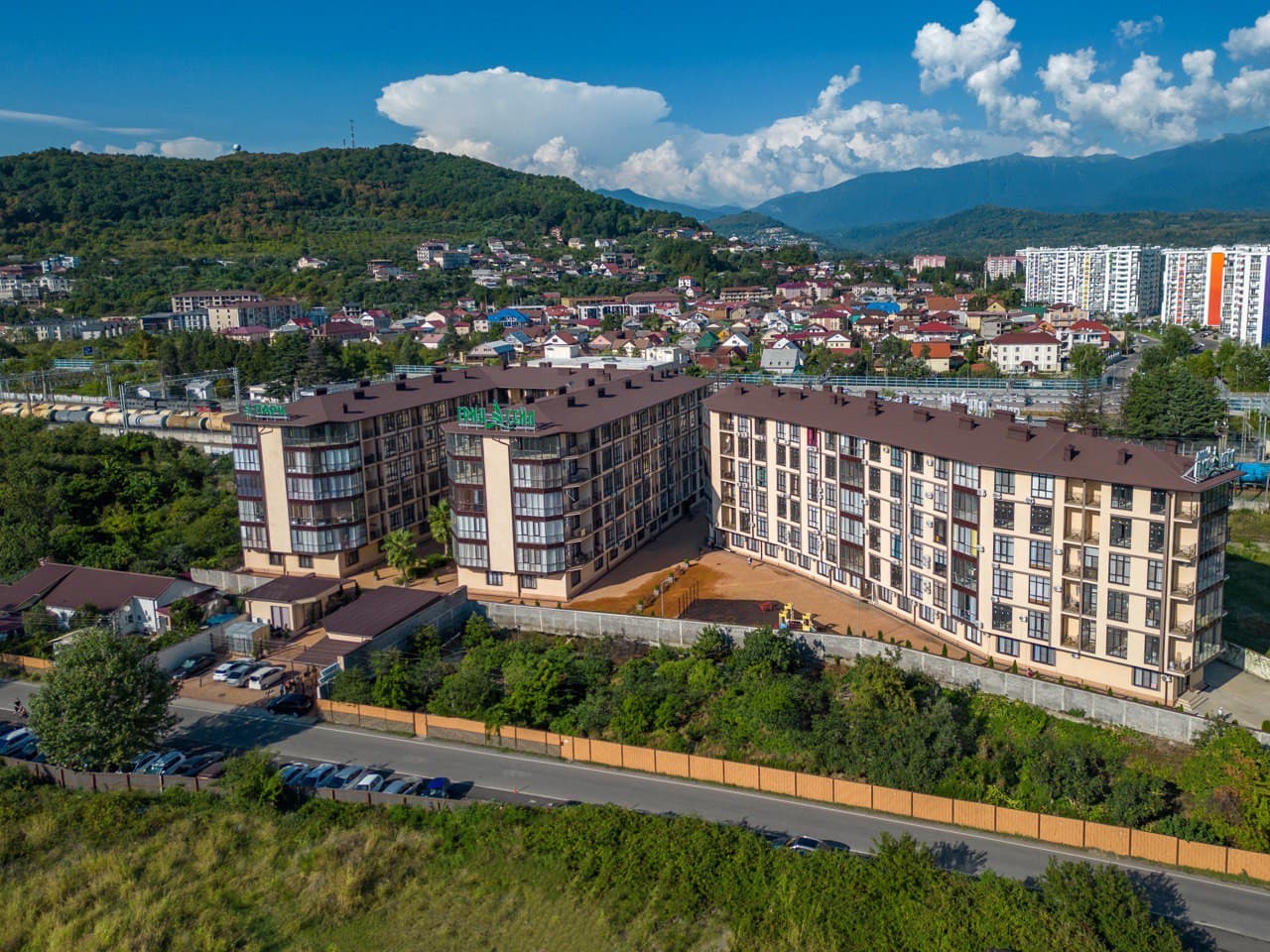 ЖК Green Sail Park (Грин Сеил Парк) — жилой комплекс в Сириус, Сочи — фото 1