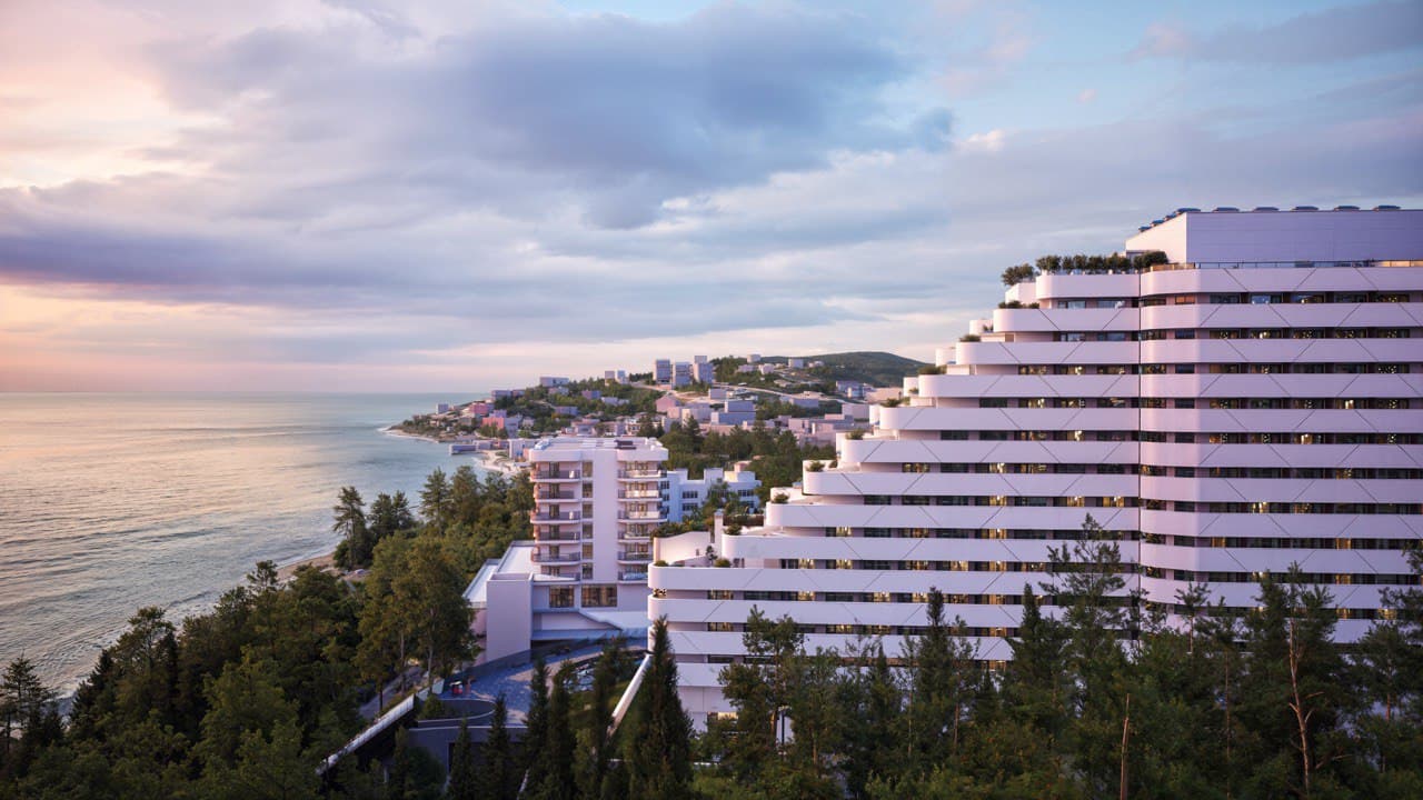 Cosmos Smart Alushta Liner Hotel (Лайнер) — жилой комплекс в Сочи — фото 1