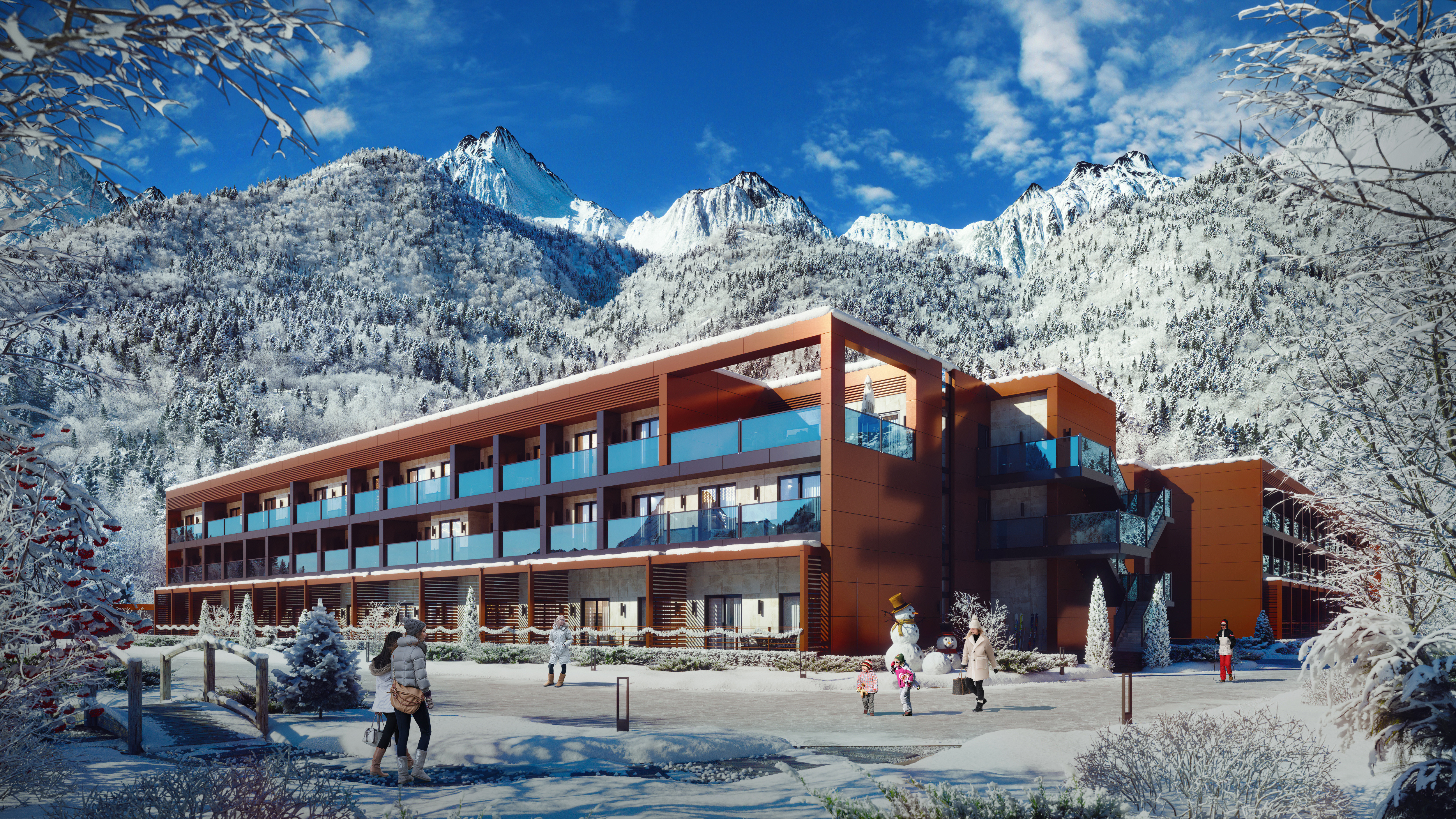 ГК Sun Peak (Сан Пик) — жилой комплекс в Красная Поляна, Сочи — фото 6
