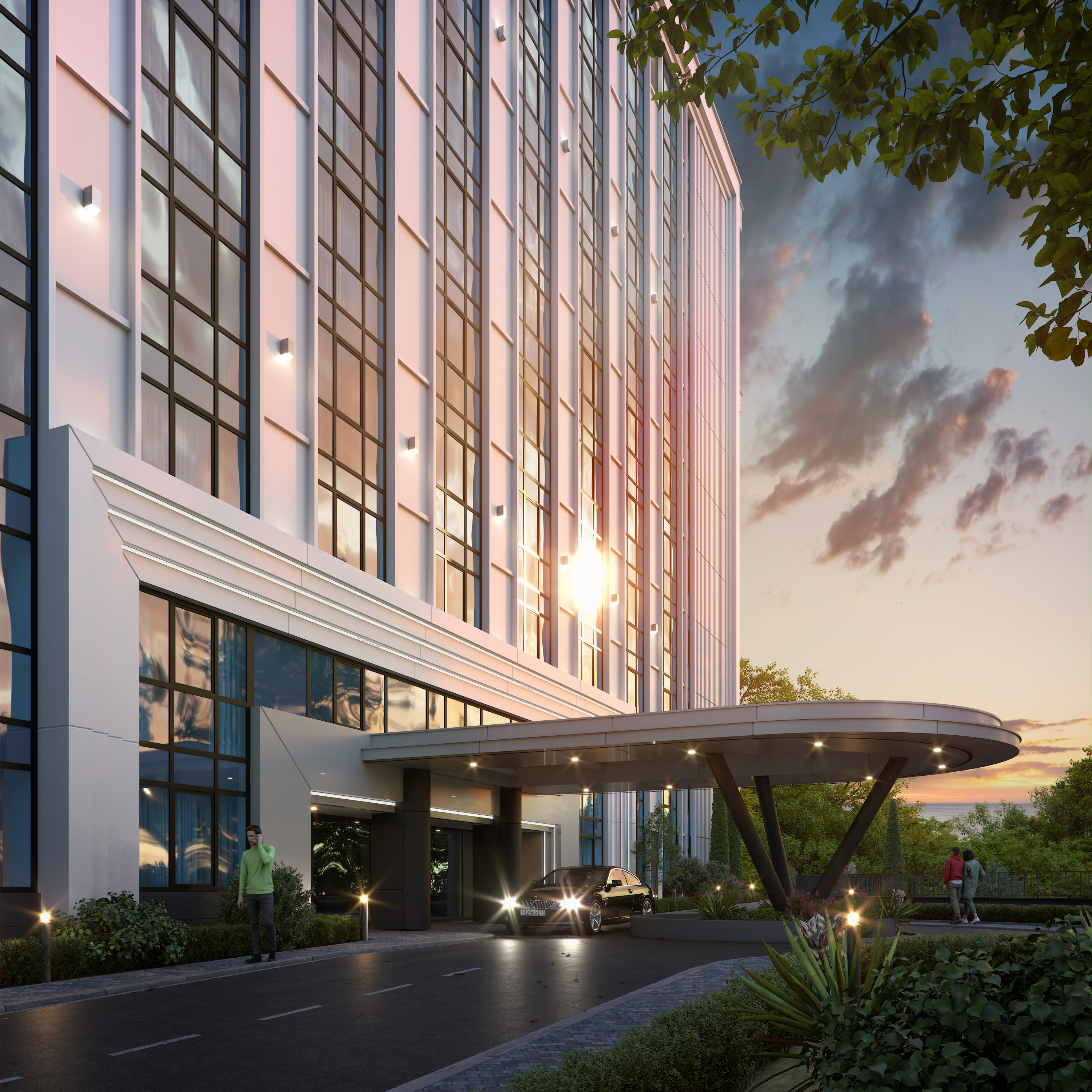 ГК Cosmos Hotel Kurortny (Космос Отель Курортный) — жилой комплекс в Адлер, Сочи — фото 2