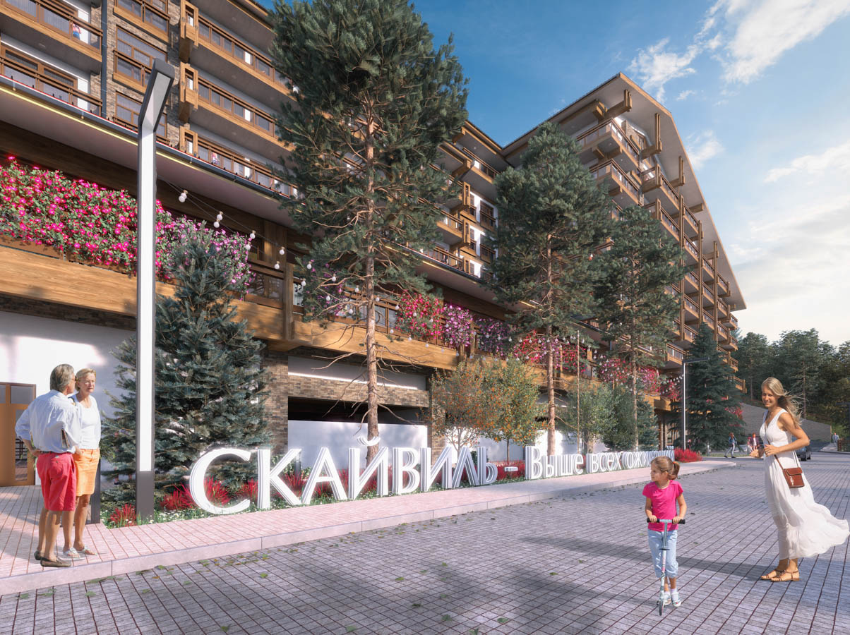 ГК Скайвиль — жилой комплекс в Красная Поляна, Сочи — фото 4