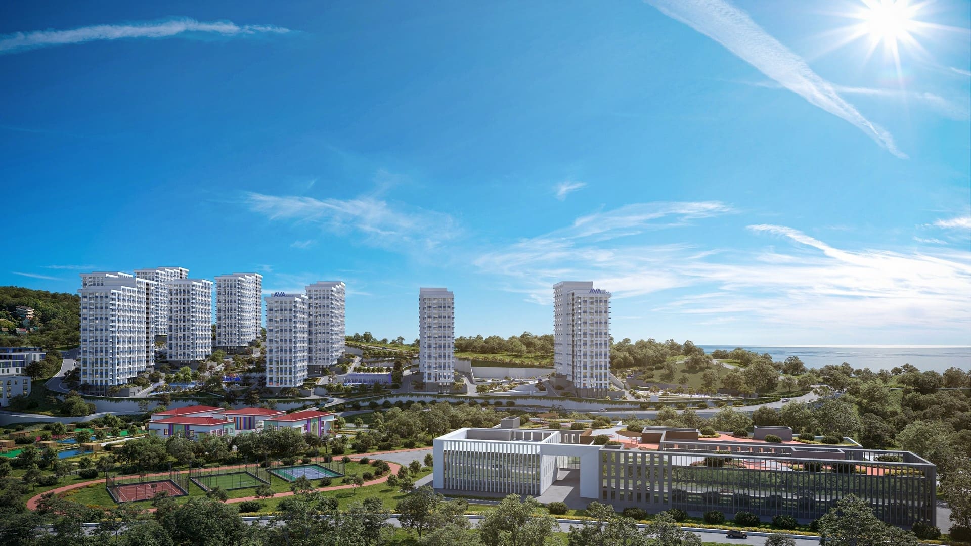 ЖК Кислород (AVA Group) — жилой комплекс в Бытха, Сочи — фото 3
