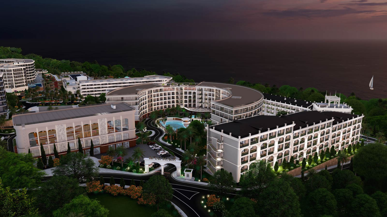 ГК Royal Beach Spa&Resort 5* (Роял Бич) — жилой комплекс в Лазаревское, Сочи — фото 13
