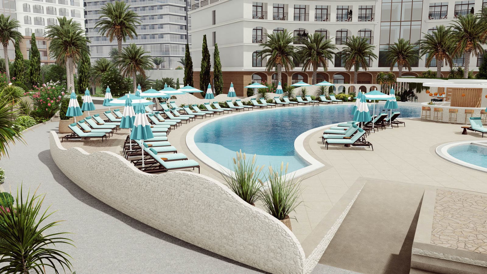ГК Royal Beach Spa&Resort 5* (Роял Бич) — жилой комплекс в Лазаревское, Сочи — фото 8