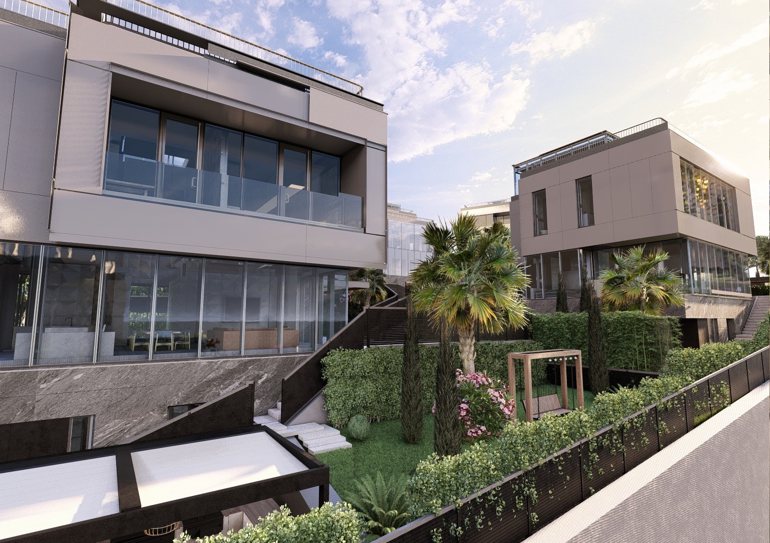 КП Nesta Urban Villas (Неста Городские Виллы) — коттеджный посёлок в Мамайка, Сочи — фото 6