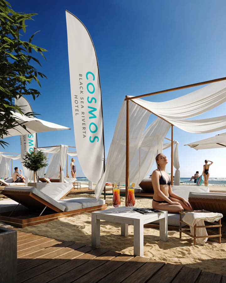 ГК COSMOS Black Sea Riverta Hotel (Черное Море) — жилой комплекс в Сочи — фото 12