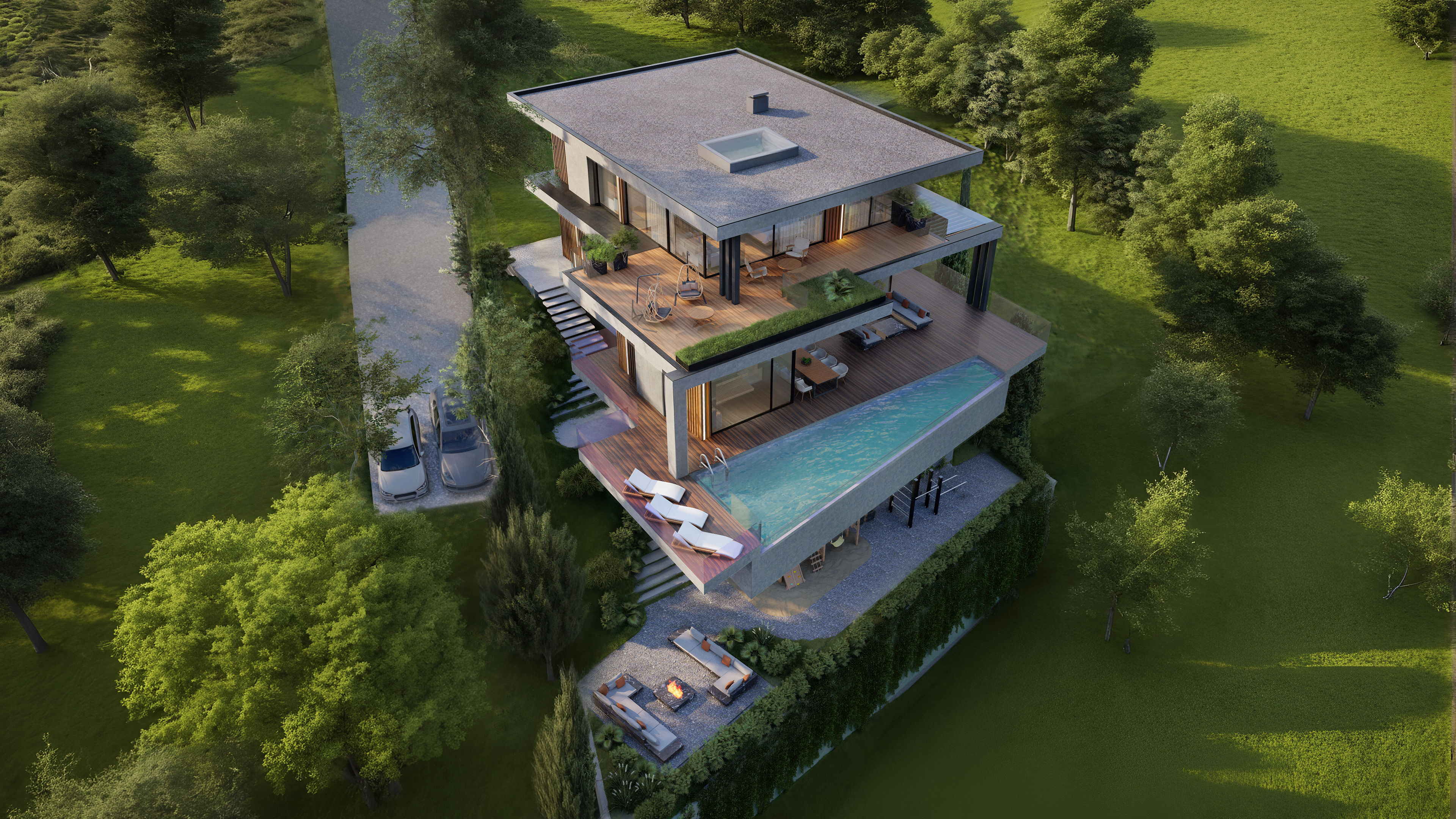 КП Villa Panorama — коттеджный посёлок в Дагомыс, Сочи — фото 9
