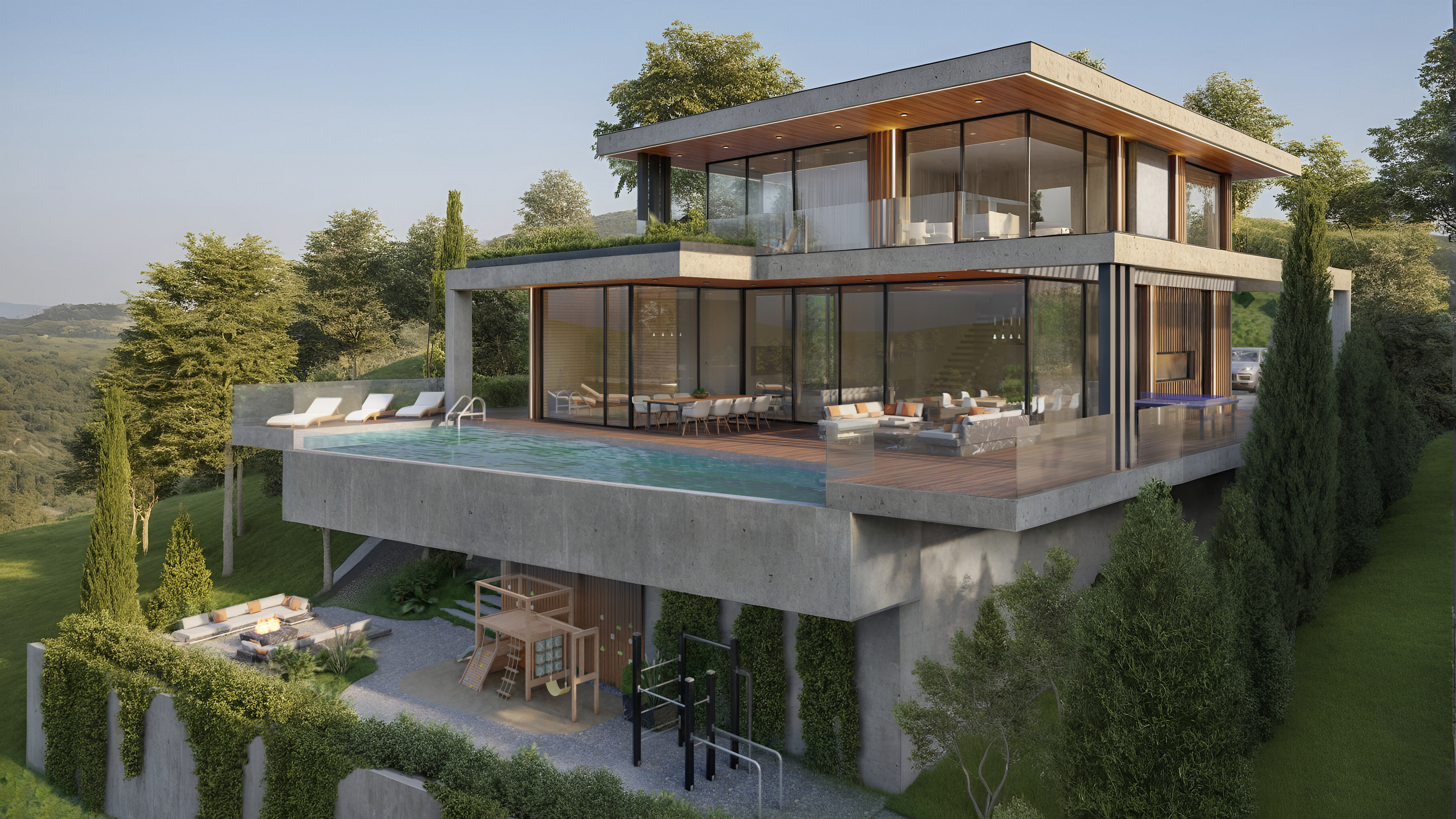 КП Villa Panorama — коттеджный посёлок в Дагомыс, Сочи — фото 8
