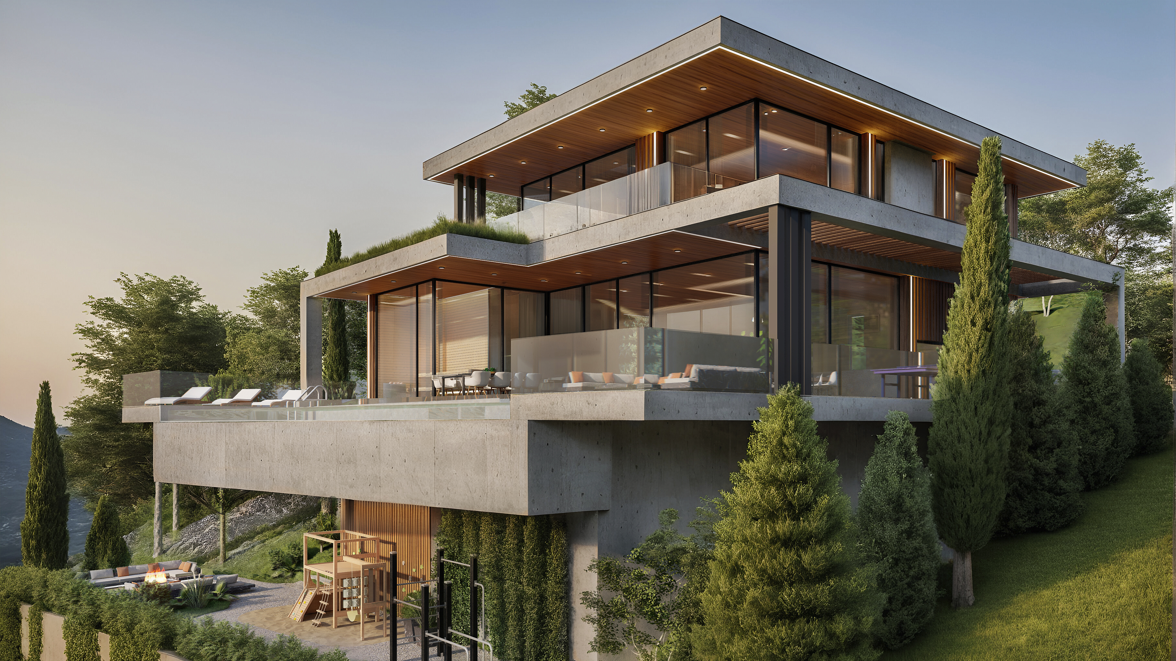 КП Villa Panorama — коттеджный посёлок в Дагомыс, Сочи — фото 7