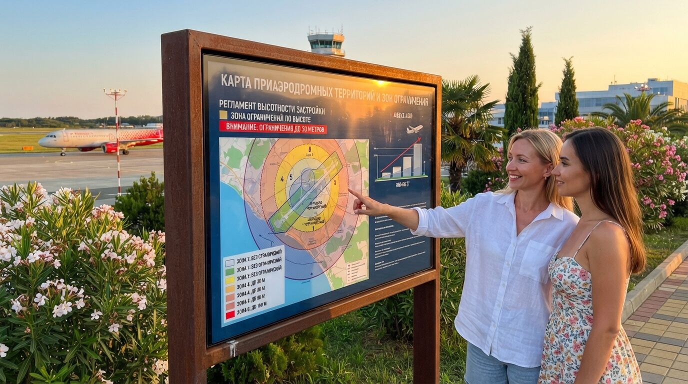 Приаэродромная территория в Сочи — иллюстрация REALTY 5